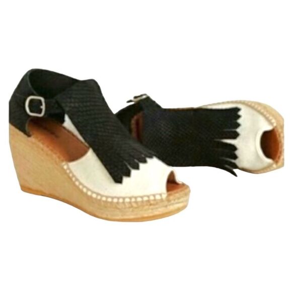 Anthropologie Naguisa Espadrille Wedge Sandals - Picture 14 of 14